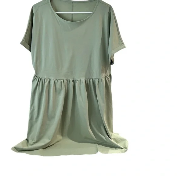 SHEIN Green Tunic with Boxy Relaxed Style dress size large - Picture 4 of 6